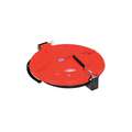 PIG Latching Lid for Fiber Drum, Number of Drums 0, 24" Length, 21" Width, 5-1/2" Height
