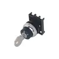 Eaton Non-Illuminated Selector Switch Operator, 22 mm, Metal, Keyed, Maintained / Maintained