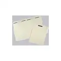 File Folders: Letter, 1/3, 9 in Ht, 11 3/4 in Wd, 3/4 in Expanded Wd, Manilla, 10 PK