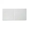 Armstrong Ceiling Tile: Cirrus, 48 in L, 24 in W, Beveled Tegular Edge, 15/16 in Grid Size, 6 PK