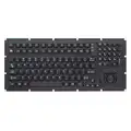 Ikey Keyboard: Corded, USB, Black, Linux(R)/Windows(R), 10 ft Cable Lg, 27/64 in Ht