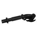 Gas Can Spout, Steel/Plastic, Black, For Use With Wavian Gas, Jerry Can, 10 1/2 in Length