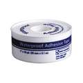 First Aid Tape, White, Waterproof Yes, Cloth, 1" Width, 10 yd Length, Adhesive Yes