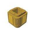 A-Safe Column Protector: 10 in Fits Column Size, 24 in Overall Ht, 24 in Overall Wd, Yellow