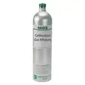 Gasco Calibration Gas: Nitrogen/Sulfur Dioxide, 58 L Cylinder Capacity, 500 psi Max. Pressure, NIST