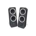 Logitech Speaker: Black, Sound Systems, Indoor, 8 1/2 in Overall Ht (In.)