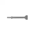 Ajax Chisel: 0.401 in Shank Size, Round, 1 1/2 in Chisel Tip Wd, 6 1/2 in Overall Lg