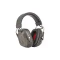 Ear Muffs: Over-the-Head Earmuff, Active Noise-Suppressing, 25 dB NRR, Black