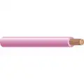 Southwire Machine Tool Wire: 14 AWG Wire Size, Pink, 500 ft Lg, PVC, 0.14 in Nominal Outside Dia.