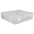 Westward Plastic, Tool Case, 7"Overall Width, 5-1/2"Overall Depth, 1-3/4"Overall Height