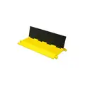 Bumble Bee Cable Protector, Number of Channels 5, Width 18 in, Cable Protector Height 2 in