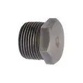 Hex Head Plug: Forged Steel, 1/8 in Fitting Pipe Size, Male NPT, Class 3000