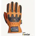 Superior Glove Works Endura Arc Flash-Rated, Leather Driver Gloves, ANSI Level A5 Cut, Medium