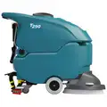 Floor Scrubber: Walk-Behind, Disc Deck, 20 in Cleaning Path, Battery