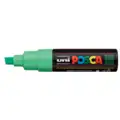 Posca Chisel Broad Tip Marker 8Mm Fluorescent Green