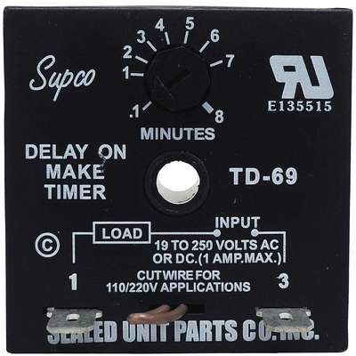 Encapsulated Timing Relay,19-