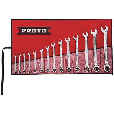 Ratcheting Wrench Set,Pieces 14