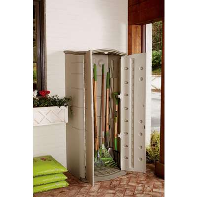 911268-1 Rubbermaid Outdoor Storage Shed: 17 cu ft. Capacity