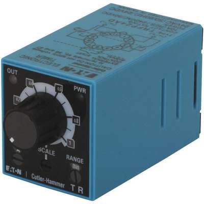 Time Delay Relay,24VAC/Dc,10A,