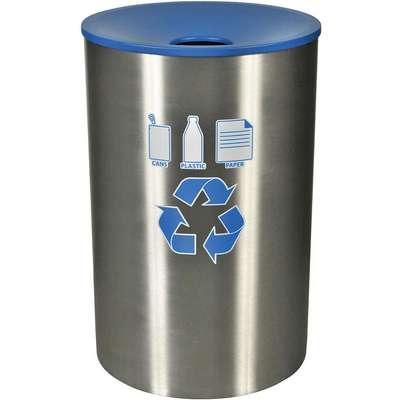 Recycling Container,Silvr,