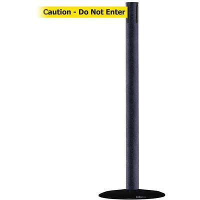 Barrier Post With Belt,13 Ft.