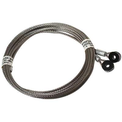 Rud Cable 130" 7X19SS.128D1/4I