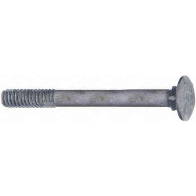 3/8-16 x 6 in Pk10 Carriage Bolt 
