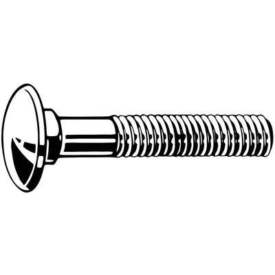 Carriage Bolt,Square,A2,SS,M10-