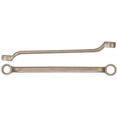 Double Box End Wrench,9-1/16"