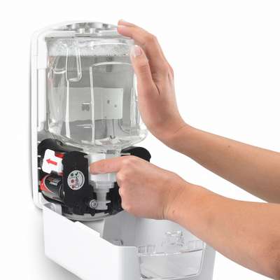 GOJO Soap Dispenser 1984-04, Gray, 1200mL, Wall | Imperial Supplies