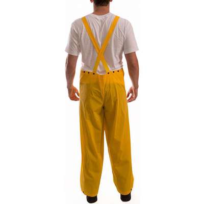Yellow TINGLEY S61317 Rain Suit w/Jacket/Bib Unrated XL 
