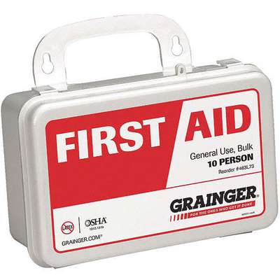 First Aid Kit,4" Hx2-3/8" Wx7-