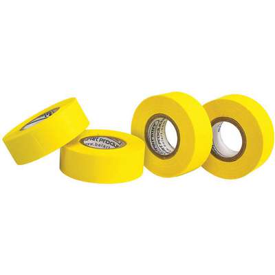 Label Tape,Paper,Yellow,3/4",
