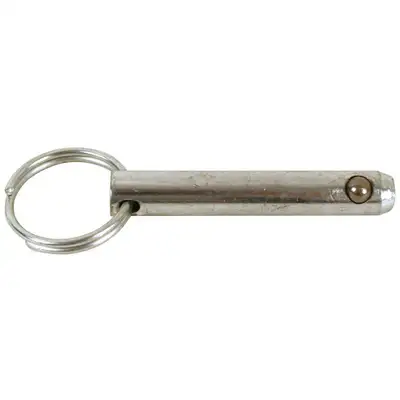 73594 Cotterless Steel Ring Pin, C1144 Grade, 5/16