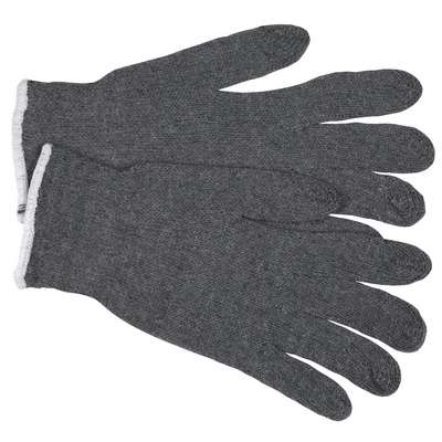 Gray String Knit Glove