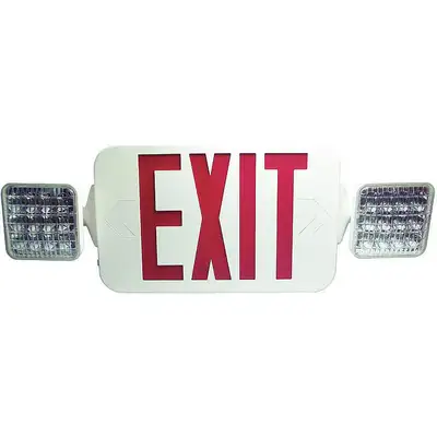Exit Sign Combo,8-5/32inHx19-1/