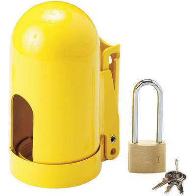 Locking Cylinder Cap,6-1/2 x 3-