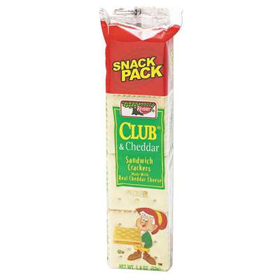 Sandwich Crackers,Club,1.8 Oz.,