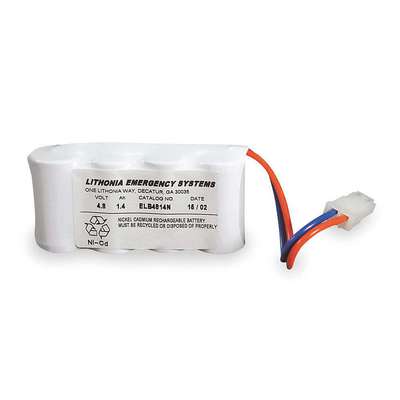 932811-4 Lithonia Lighting Battery: LV S W 1 R 120/277 EL N/LV S 1