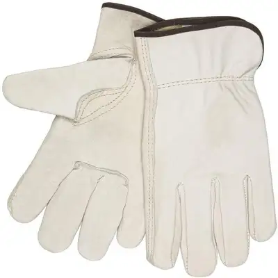 Leather Palm Gloves,Shirred