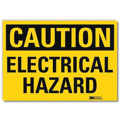Safety Sign,Electrical Hazard,