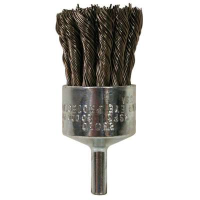 End Brush Knot Steel 1"Dia
