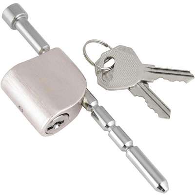 Adjustable Coupler Lock,Silver