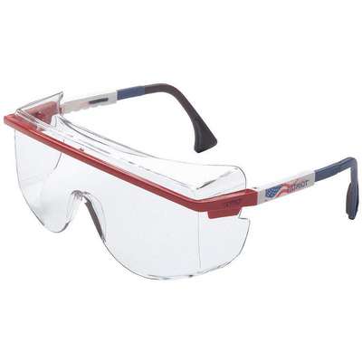 Safety Glasses,Clear,Chmcl,