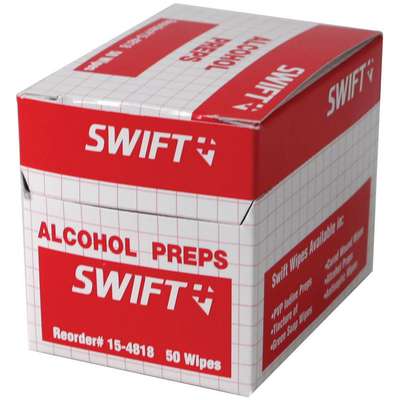 1X2-1/2 Alcohol Wipes 50/Box
