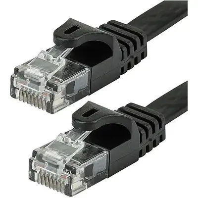 Ethernet Cable,Cat 5e,Black,50