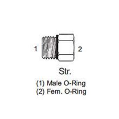 O-Ring Strt Reducer 1 X 3/4