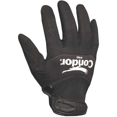 Mechanics Gloves,XL,Black,
