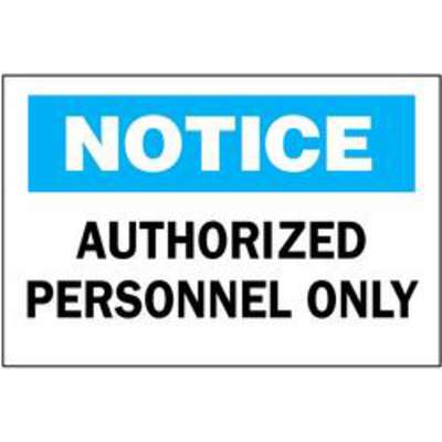 Safety Sign,Authorized Personn