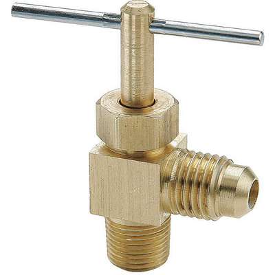 Needle Valve,Angld,1/4In,Flare-